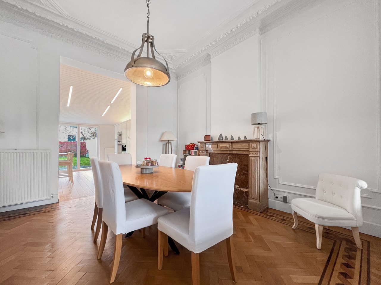 Espace de coworking de la colocation, à 10 min de Louvain-la-Neuve